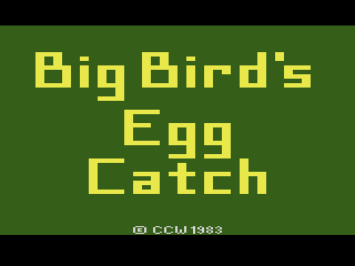 Big Bird's Egg Catch screenshot 3 for Atari 2600